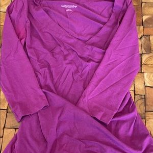 3/4 Sleeve V-neck soft surroundings shirt